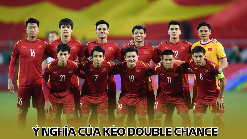 Ý nghĩa của kèo double chance